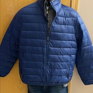 Victorinox Men's Deep Blue Puffer Jacket